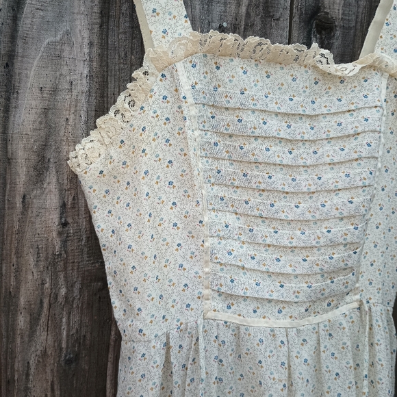 Vintage Candi Jones tiered peasant maxi sundress - Picture 7 of 7